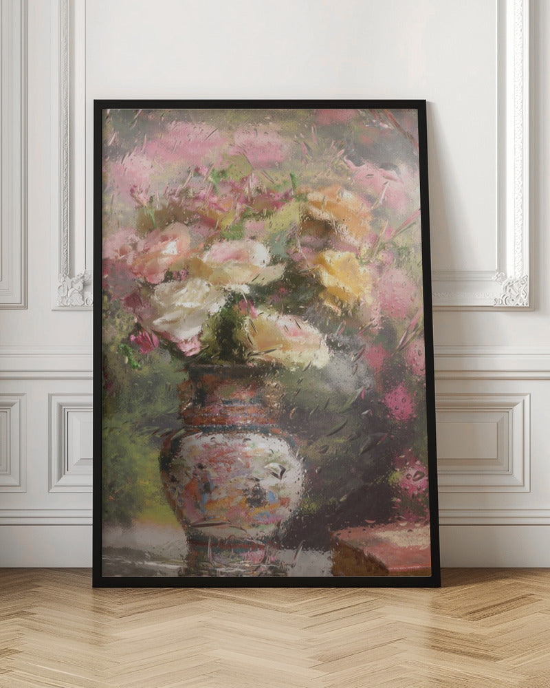 ウォールアート 花のある静物