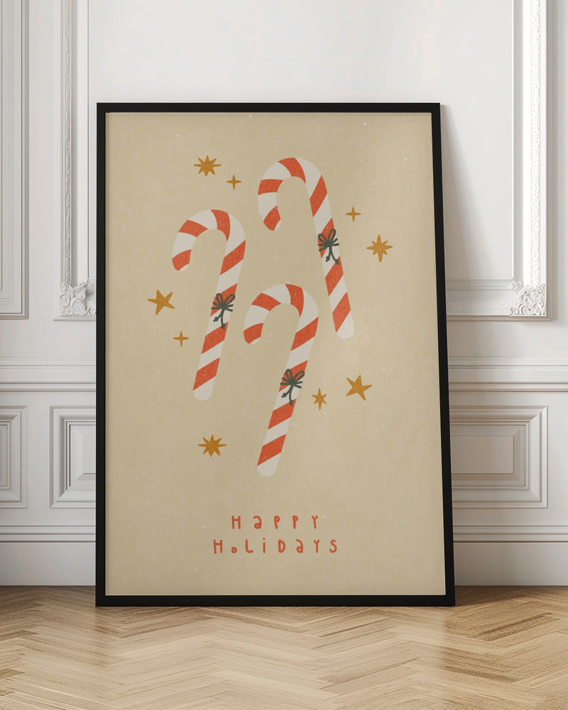 Wandbild Leinwanddruck Zuckerstange