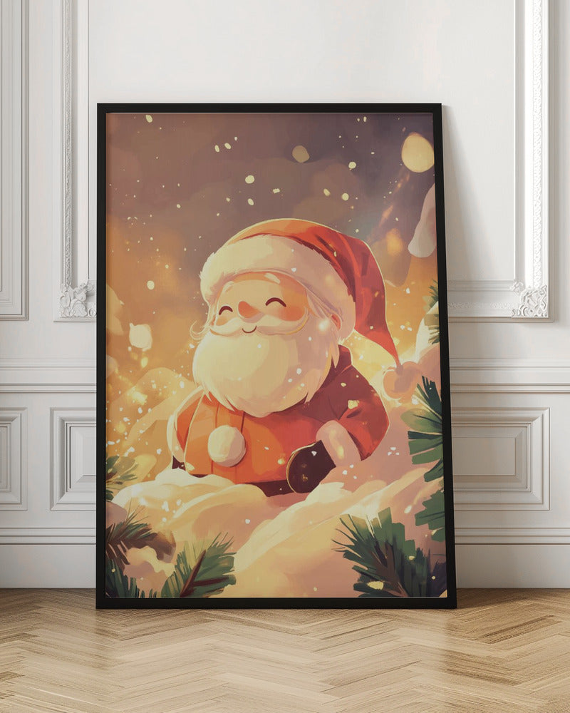 Wandbild Weihnachtsmann Leinwandbild