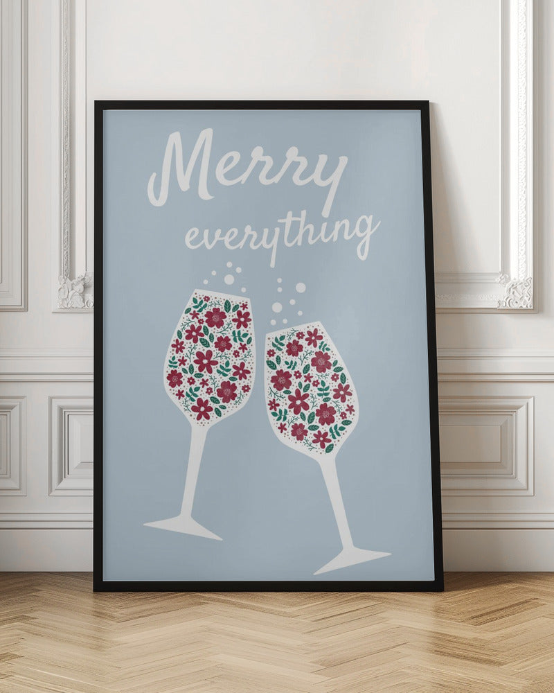 Wandbild „Merry Everything“ (Leinwanddruck)