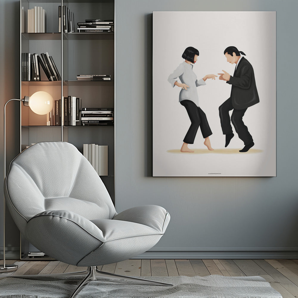 Wandbild Pulp Fiction Leinwanddruck