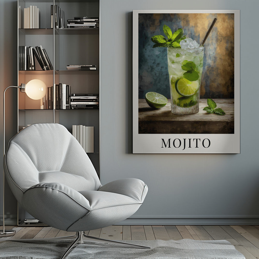 Wandbild Mojito