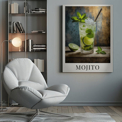 Wandbild Mojito