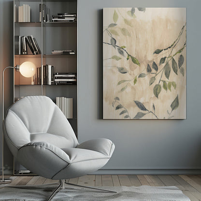 Wandkunst Ausgebleichte Blätter Nr. 1