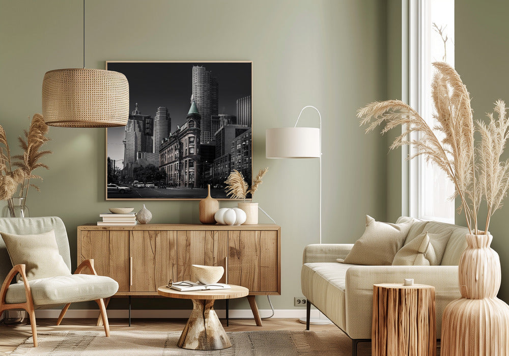 Wandbild Canadian Flatiron Leinwand-Wandbild