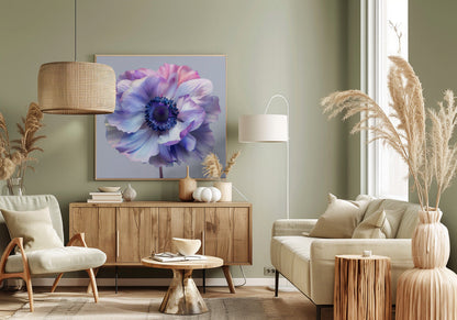 Wandbild Lila Makro 10