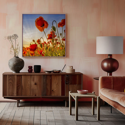 Wandbild Faszination Mohn