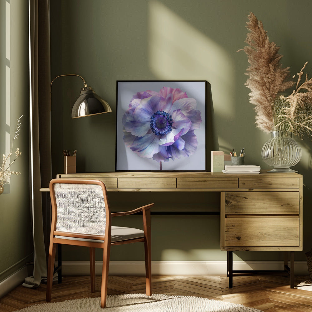 Wandbild Lila Makro 10