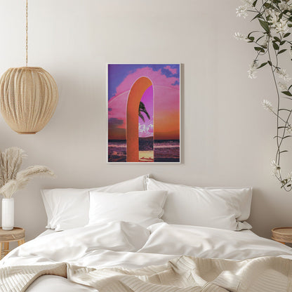 Wall art Portal Vaporwave