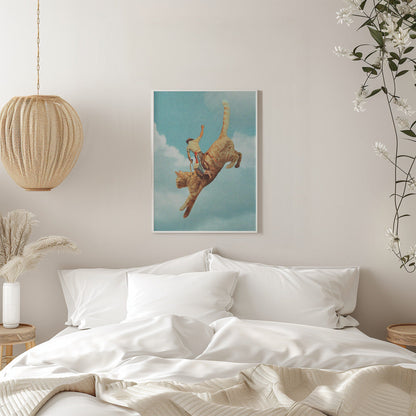Wandbild Meehaw Rodio Katze
