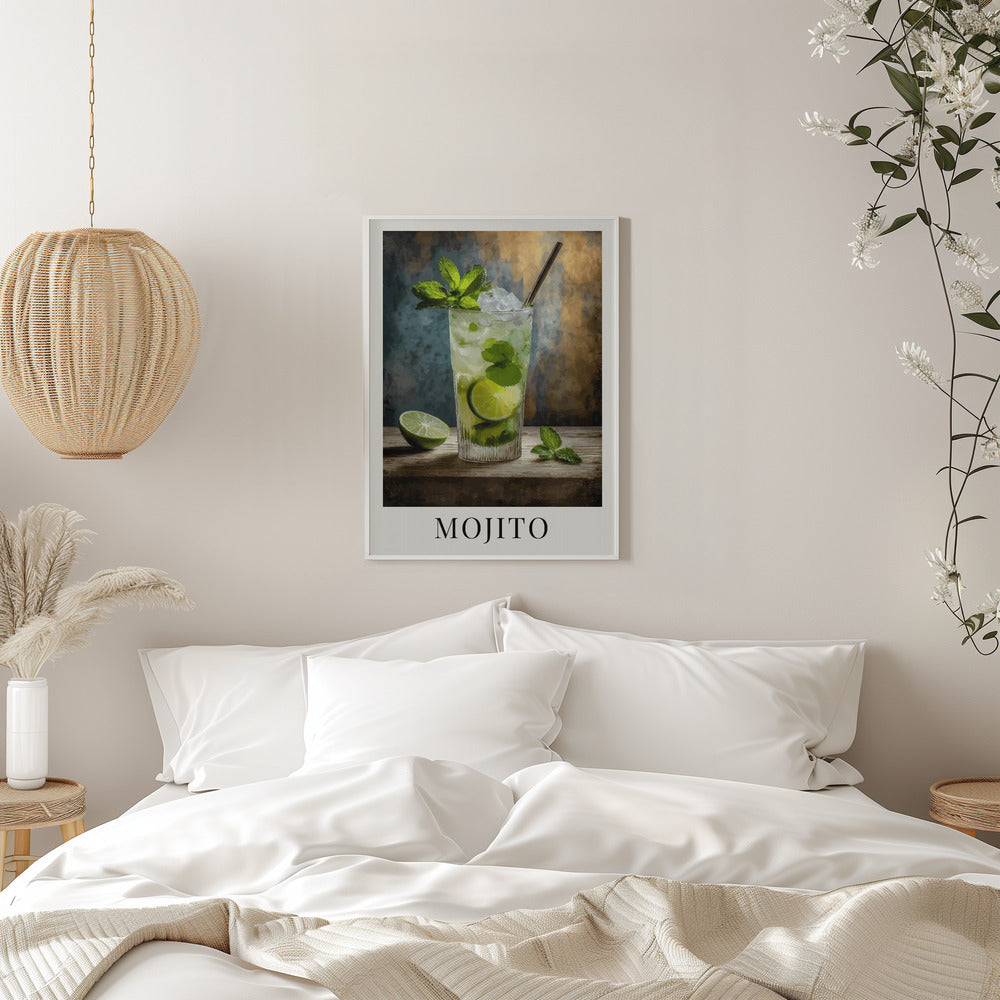 Wandbild Mojito