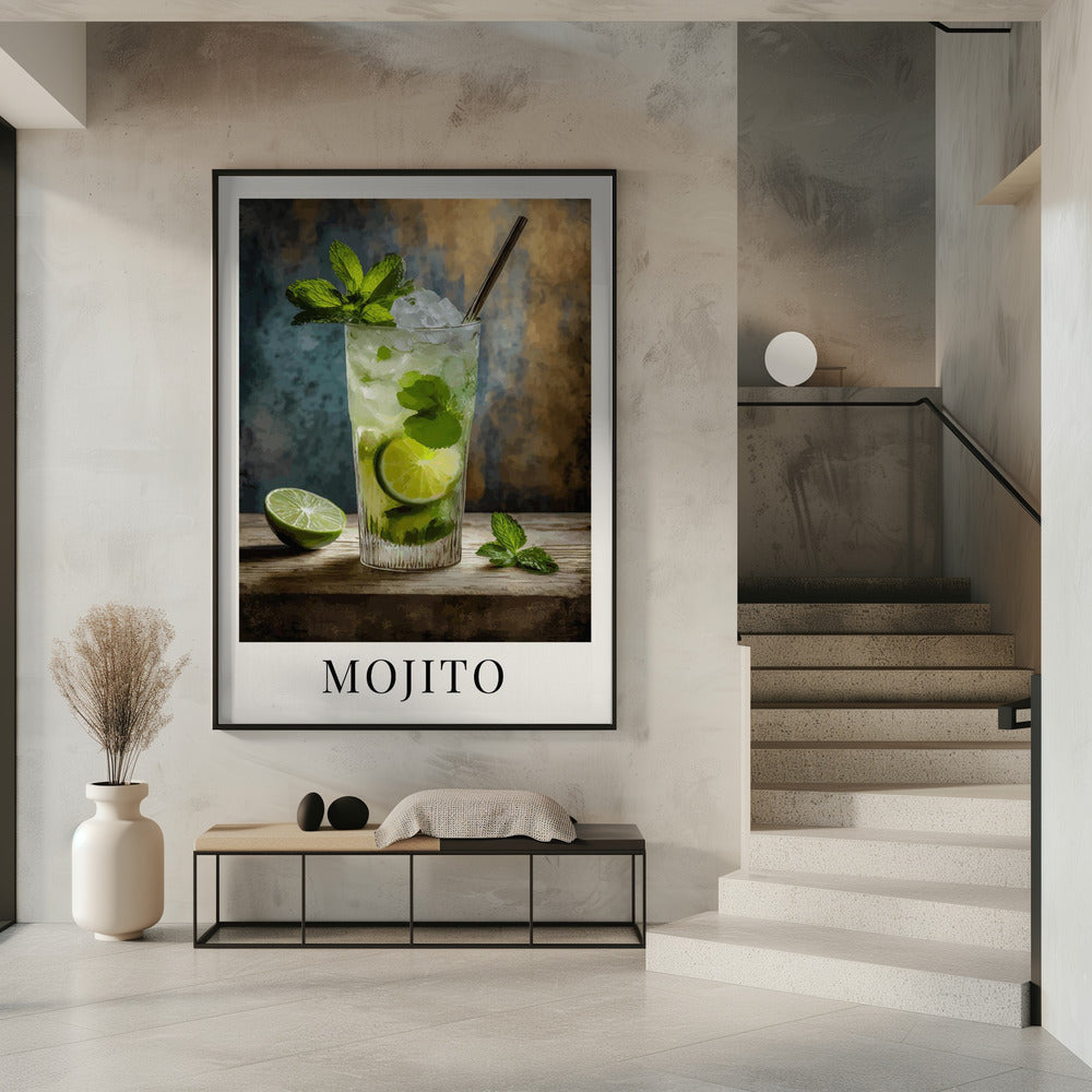 Wandbild Mojito