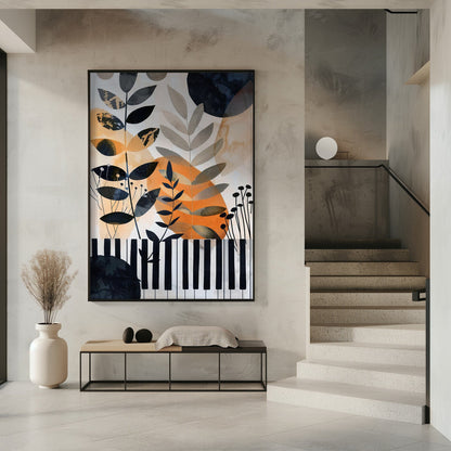Leinwandbild Wandkunst Musik Klavier 1