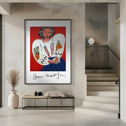 Wall art Henri Matisse, La Camicetta Romena, 1940