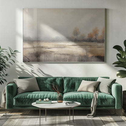 Wandbild Horizontale Abstrakte Landschaft 5