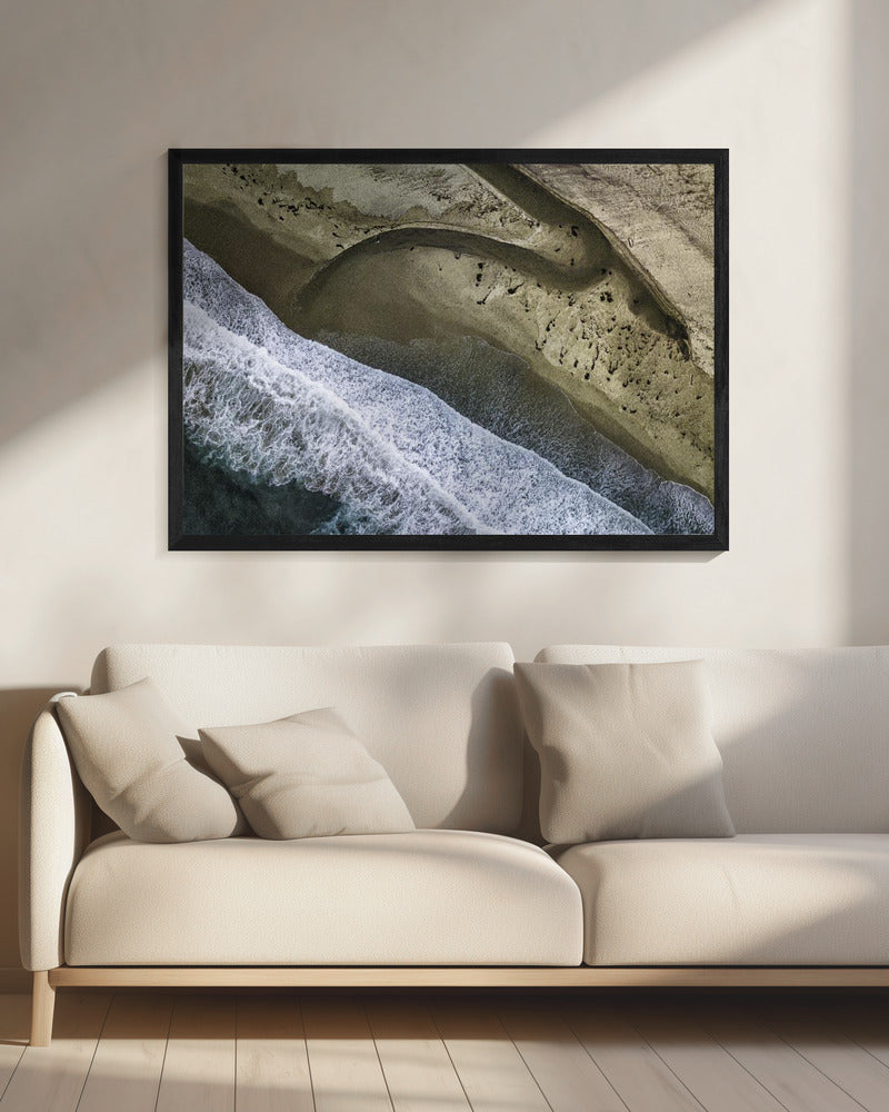 Wandbild Big Sur Luftaufnahme