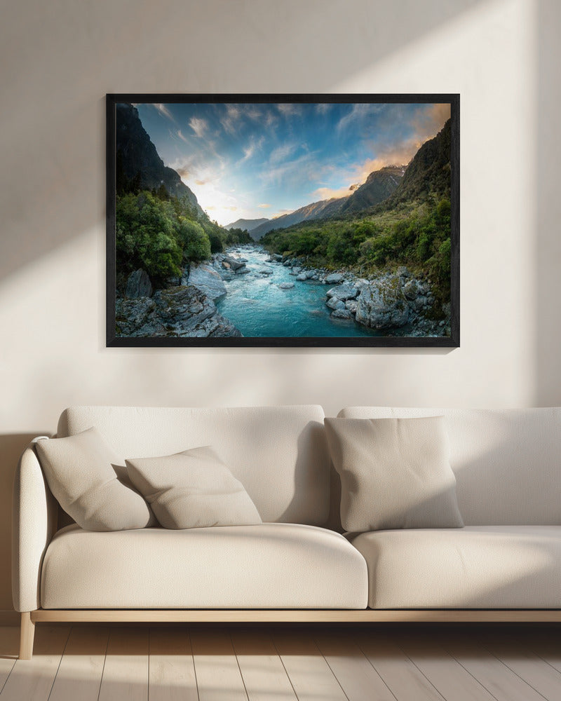 Wandkunst Copland River