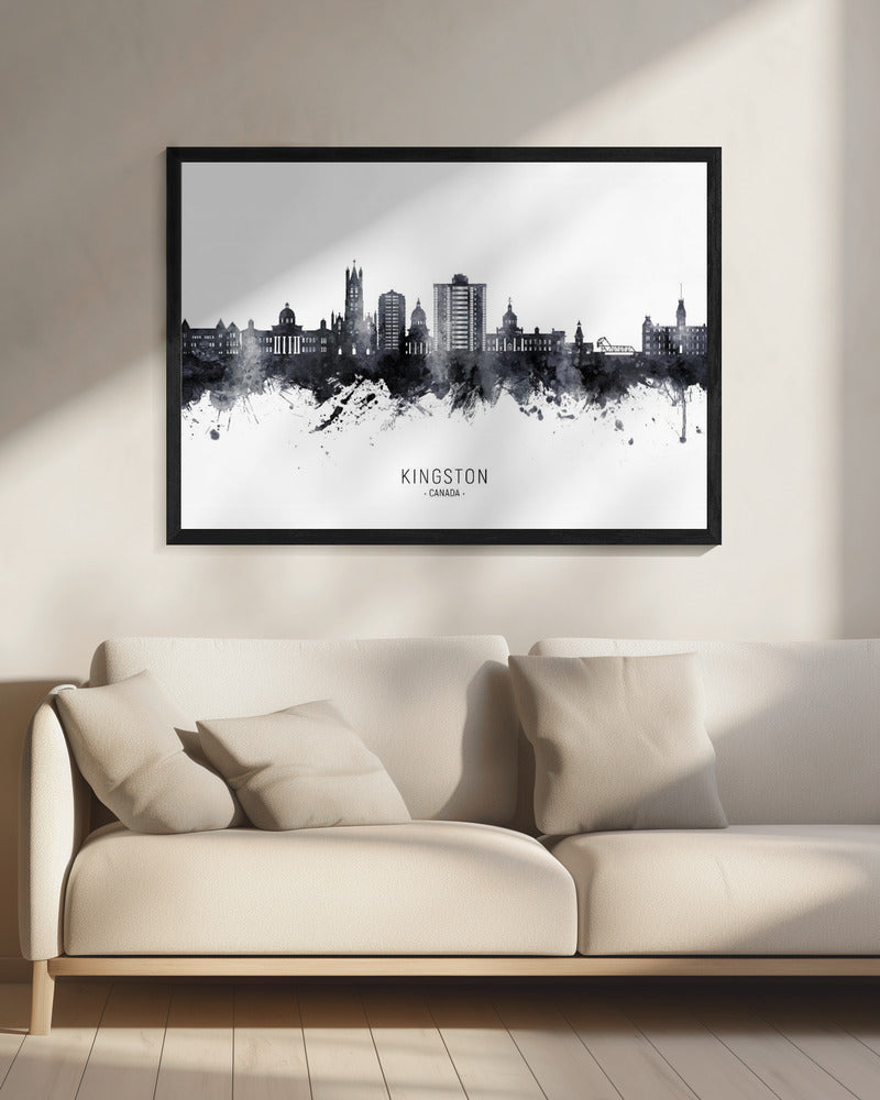 Wandkunst Kingston Kanada Skyline