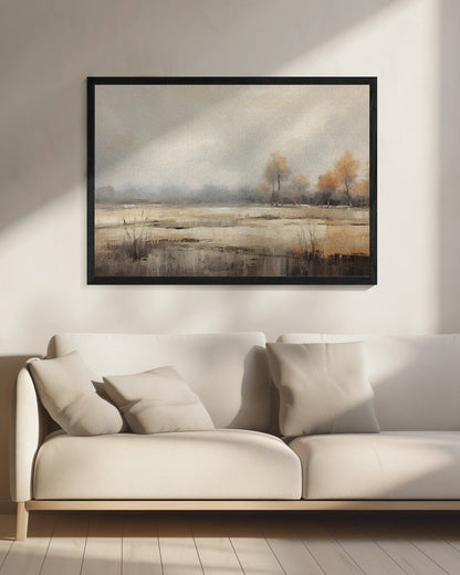 Wandbild Horizontale Abstrakte Landschaft 5