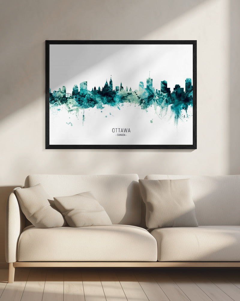 Wandkunst Ottawa Kanada Skyline