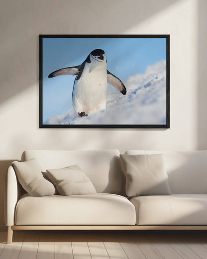 Wandbild „Running up that hill“