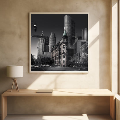Wandbild Canadian Flatiron Leinwand-Wandbild