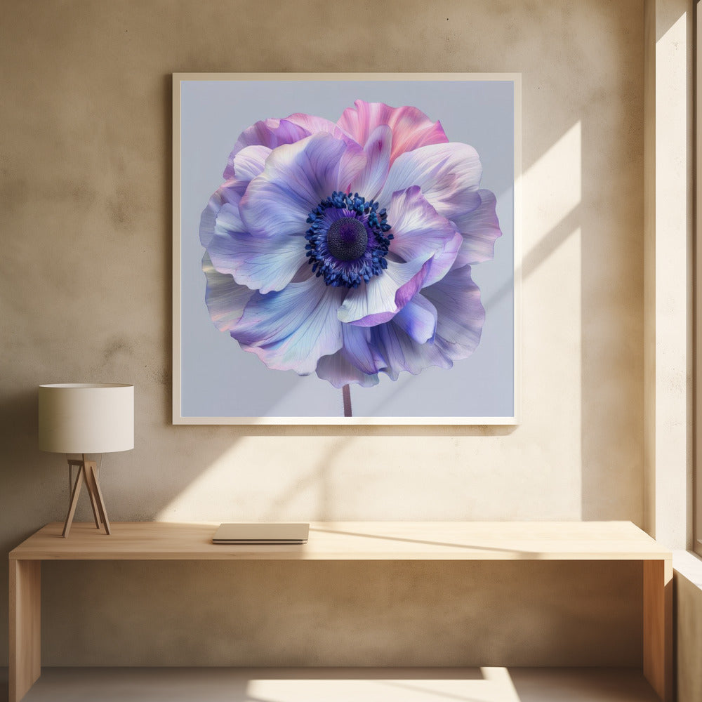 Wandbild Lila Makro 10