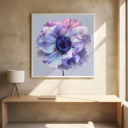 Wandbild Lila Makro 10