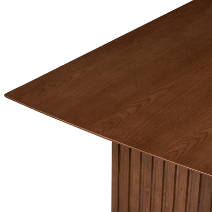 Plank 6-Seater Natural Oak Wood Dining Table