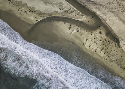 Wandbild Big Sur Luftaufnahme