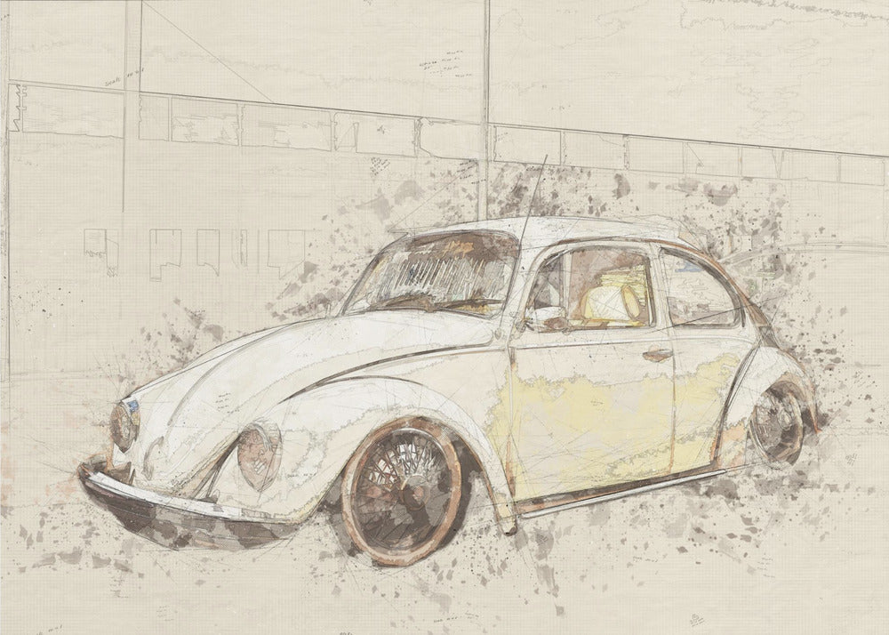Wandbild VW Volkswagen