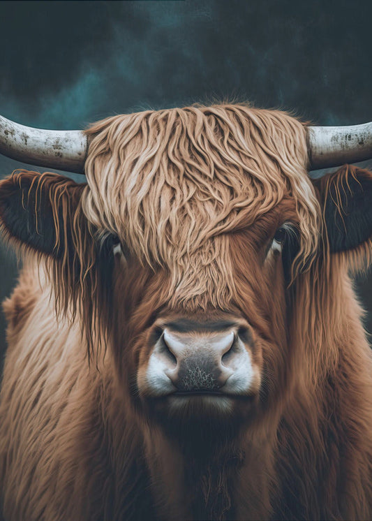 Wandbild Leinwandbild Highland Cattle