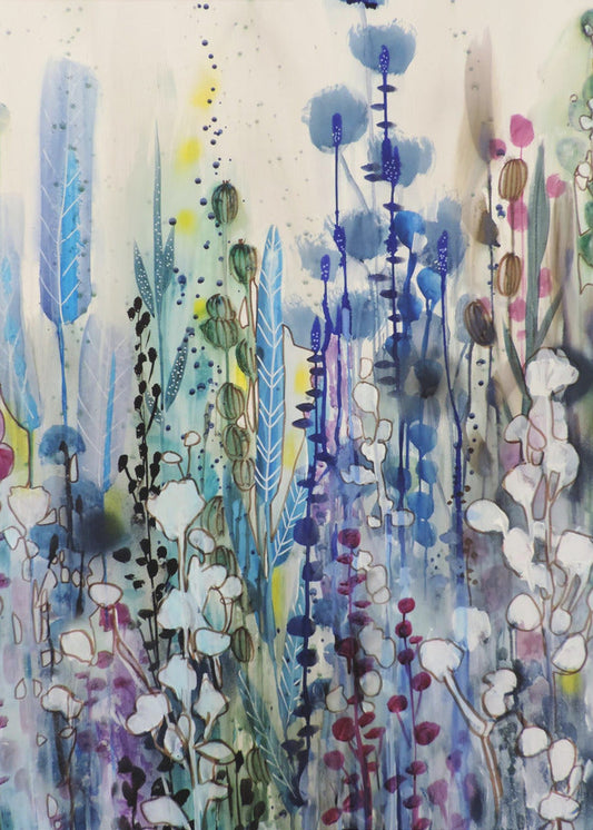 Wandbild Baumwollblüte