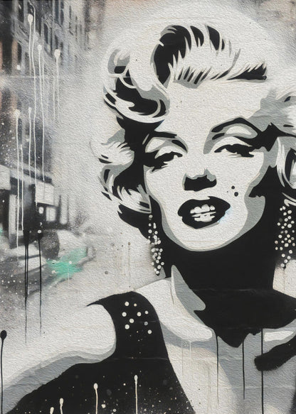 Wandbild Marilyn Monroe