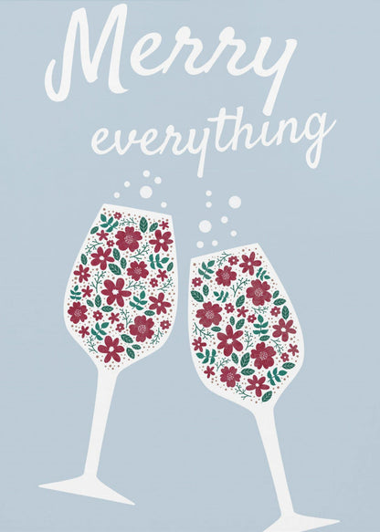 Wandbild „Merry Everything“ (Leinwanddruck)