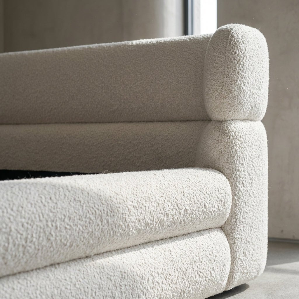 Quito King Fabric Bed