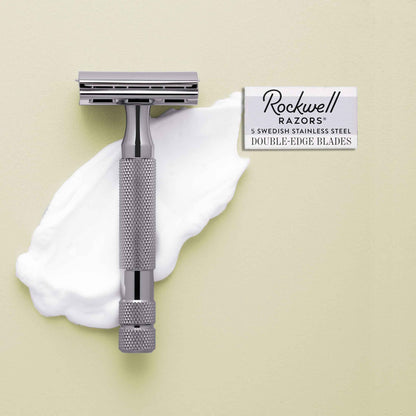 Rockwell 2C Adjustable DE Safety Razor - Gunmetal (2 Settings)