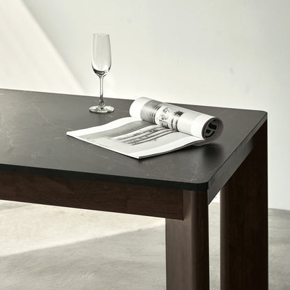 Scania Faux Marble Top Dining Table