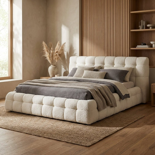 Soho Plush Upholstered Bed
