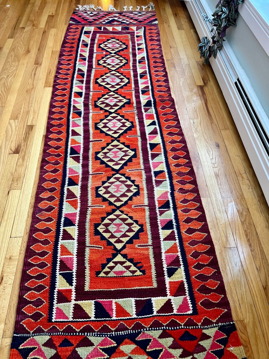 Vintage Herki Läufer | 81 cm x 305 cm