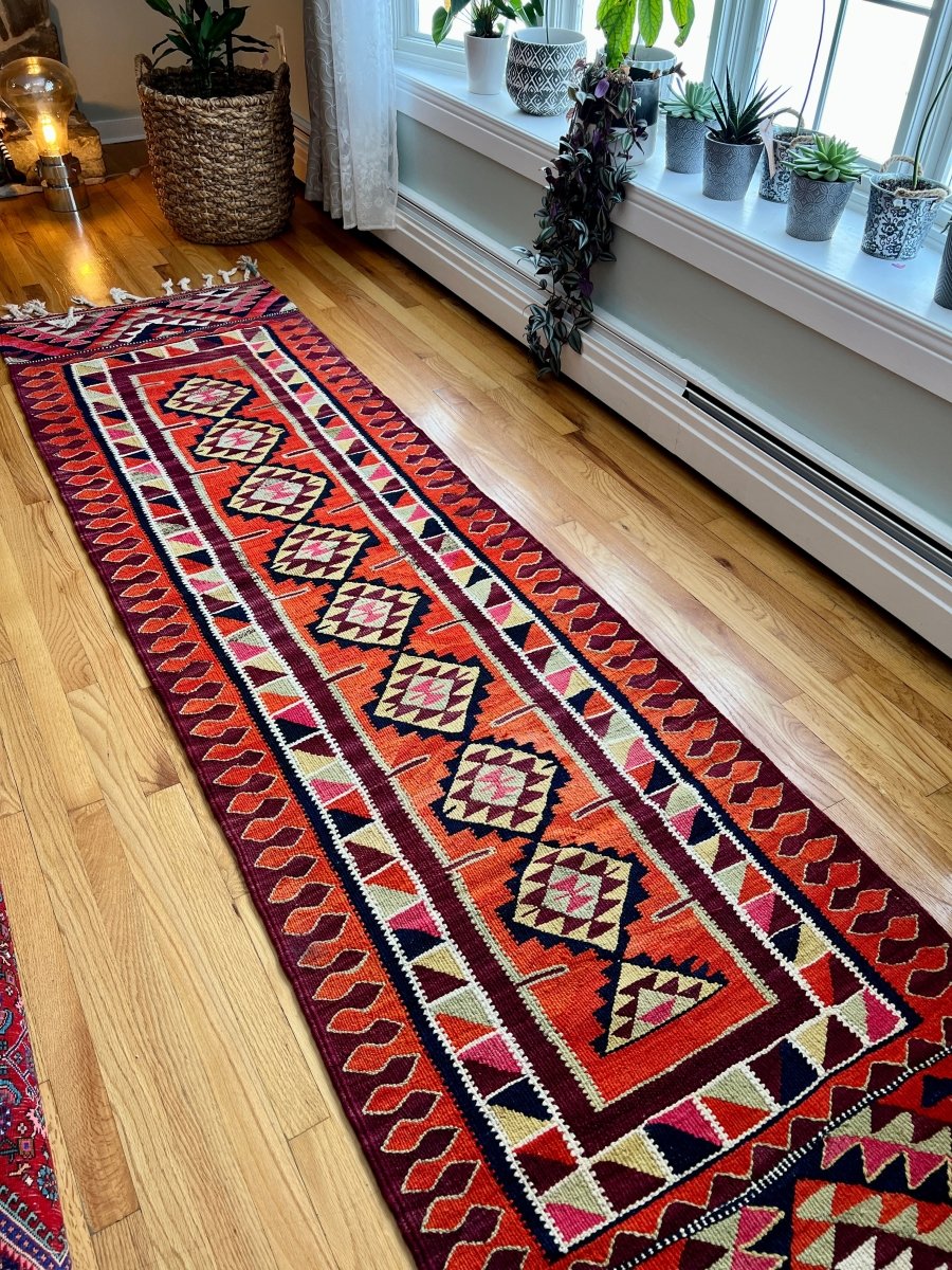 Vintage Herki Läufer | 81 cm x 305 cm
