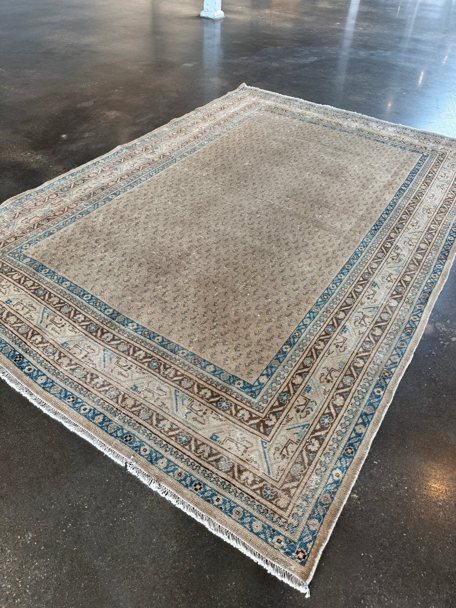 Vintage Mir Saraband Teppich | 7' 9" x 10' 10"