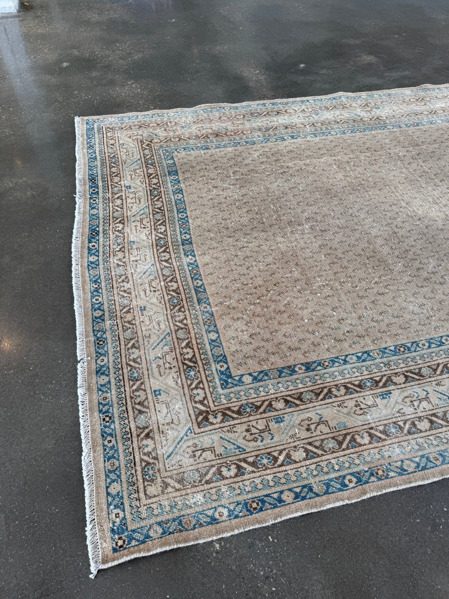Vintage Mir Saraband Teppich | 7' 9" x 10' 10"