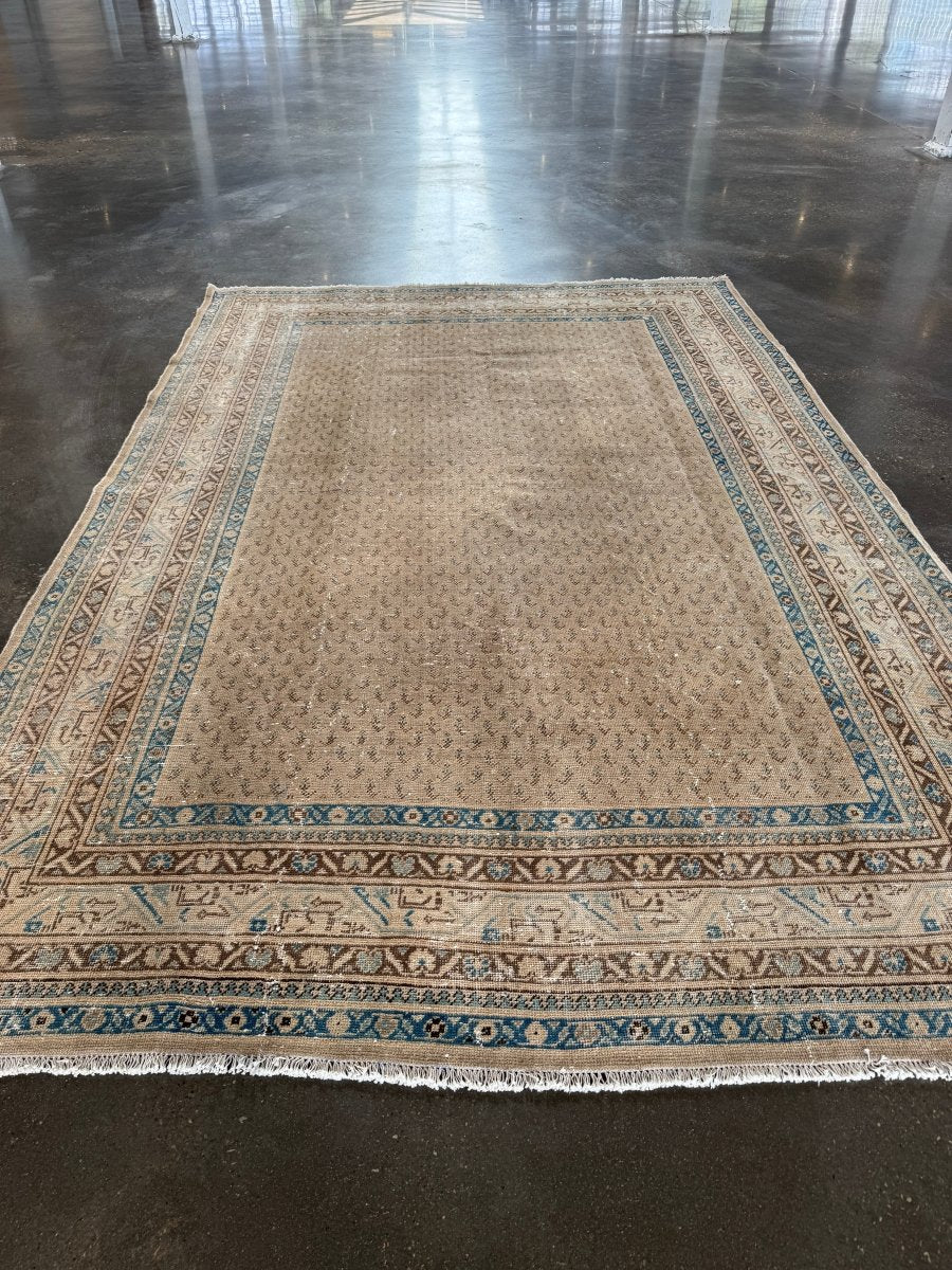 Vintage Mir Saraband Teppich | 7' 9" x 10' 10"