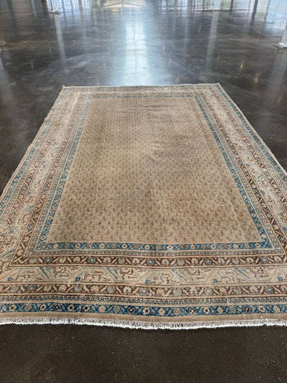 Vintage Mir Saraband Teppich | 7' 9" x 10' 10"