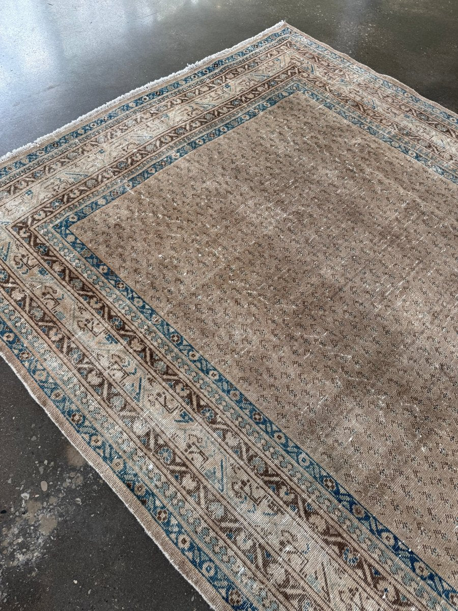 Vintage Mir Saraband Teppich | 7' 9" x 10' 10"